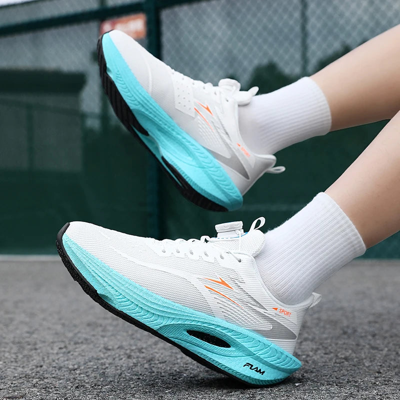 Running Shoes for Men Support Anti Torsion Breathable Lightweight Jogging Sneakers Comfortable Marathon Walking Running Footwear