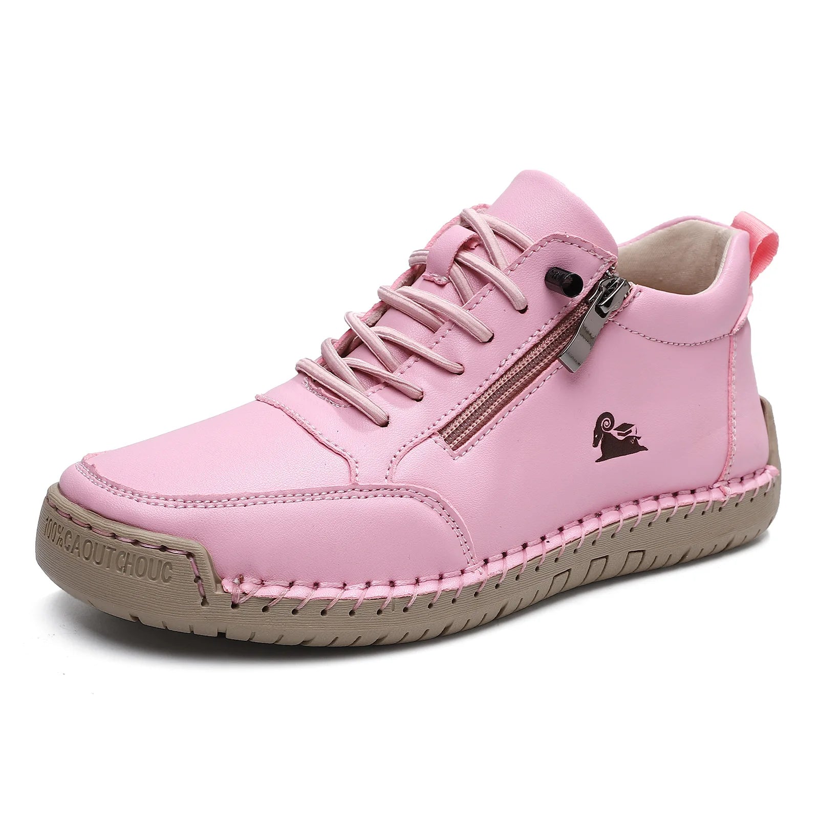 Women's Sneakers Handmade Leather Casual Shoes Outdoor Soft Sports Shoes for Men Classic Anti-slip Leather Shoe Zapatos De Mujer