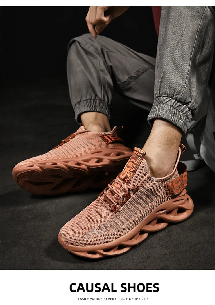 Running Shoes for Men Breathable Sneakers Comfort Soft-Sole Tenis Basketball Shoes Fashion Light Men Sport Shoes Tenis Masculino