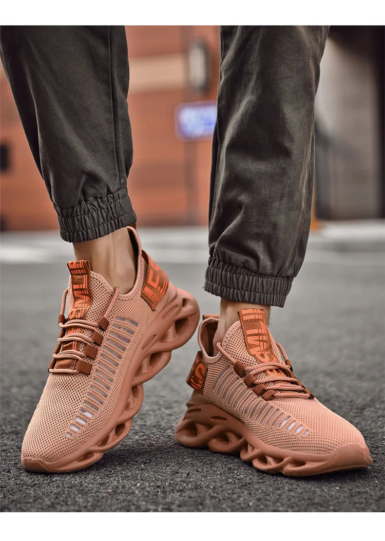 Running Shoes for Men Breathable Sneakers Comfort Soft-Sole Tenis Basketball Shoes Fashion Light Men Sport Shoes Tenis Masculino