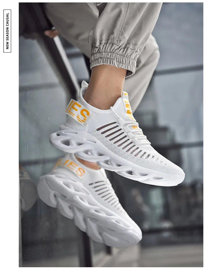 Running Shoes for Men Breathable Sneakers Comfort Soft-Sole Tenis Basketball Shoes Fashion Light Men Sport Shoes Tenis Masculino