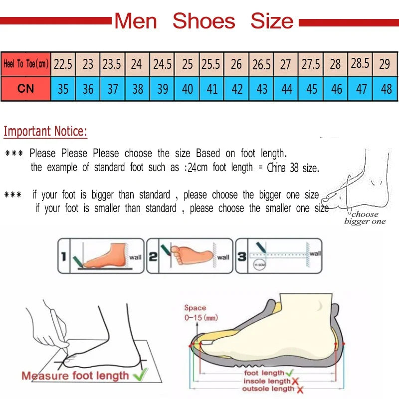 2025 Hot Men's Shoes Lightweight Leather Shoes for Men Soft Soled Male Sneakers Breathable Casual Shoes Slip on Working Footwear