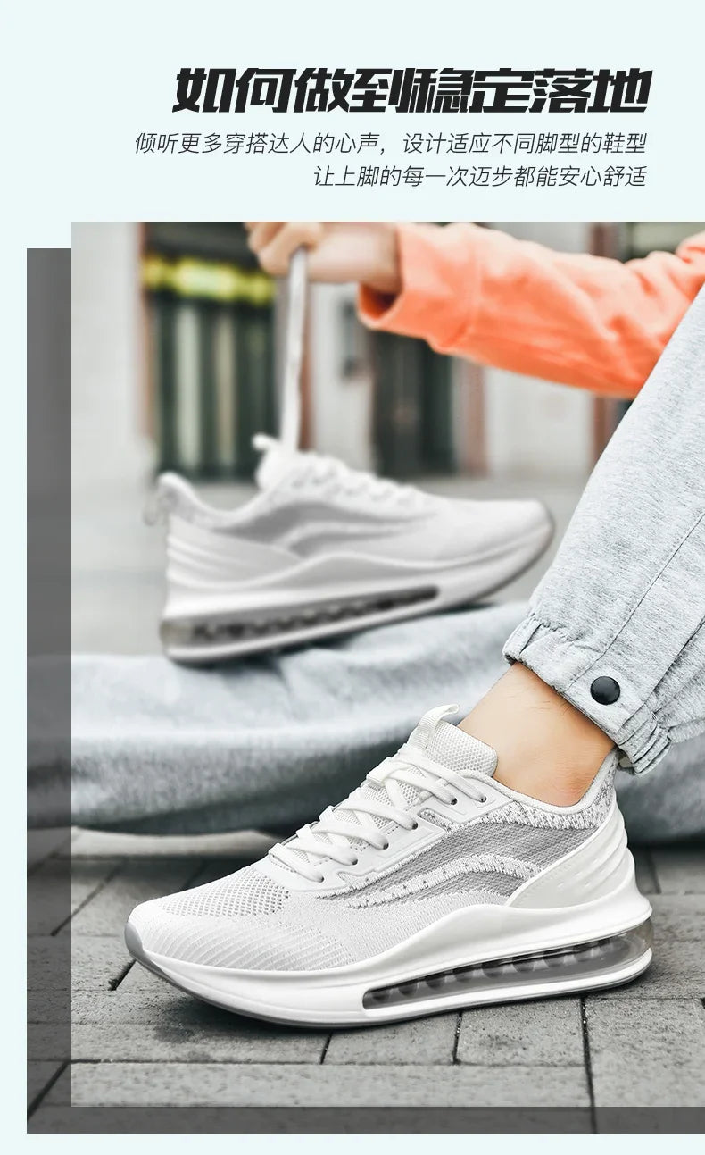 Men's Sneakers Luxury High Quality Tenis Shoes Male Fashion Casual Breathable Loafers Outdoor Comfortable Running Shoes for Men