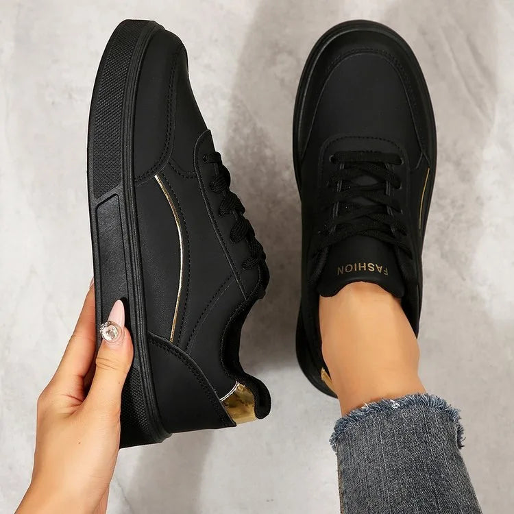 Women Casual Sneakers Leather Platform Sneakers for Women Classics Comfort Skateboarding Shoes Non-Slip 2026 New
