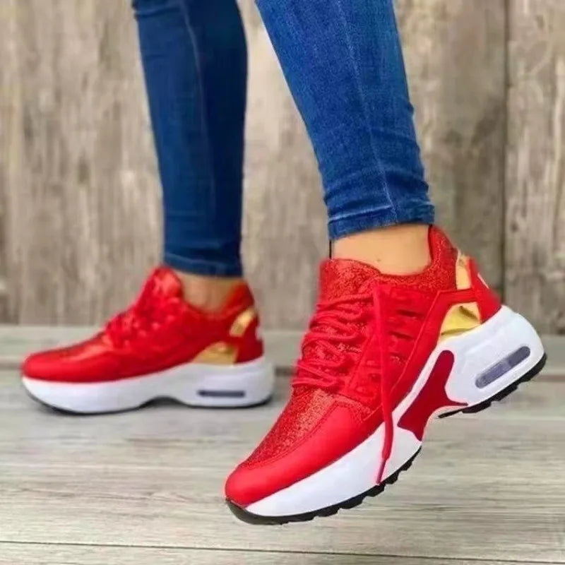 2026 Women's Casual Sneakers Women Running Shoes Fashion Platform Tennis Shoes Summer Breathable All-match Women Shoes Кроссовки
