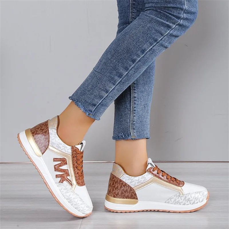 Women's Casual Shoes Black Shoes Trend 2025 Sneakers Women White Vulcanized Shoes Female Tennis Sneaker Running Plus Size 36-43