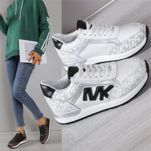 Classic Black & White Tennis Sneaker