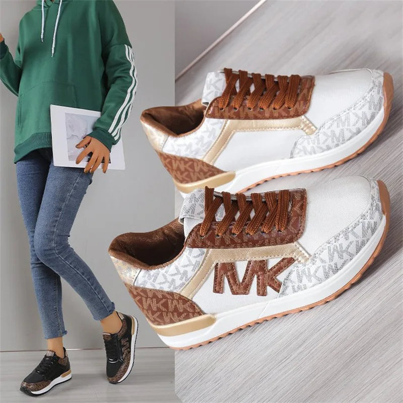 Women's Casual Shoes Black Shoes Trend 2025 Sneakers Women White Vulcanized Shoes Female Tennis Sneaker Running Plus Size 36-43