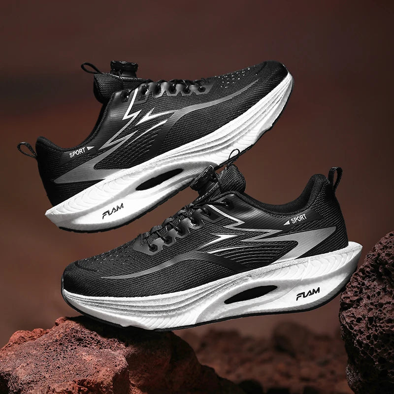 Running Shoes for Men Support Anti Torsion Breathable Lightweight Jogging Sneakers Comfortable Marathon Walking Running Footwear