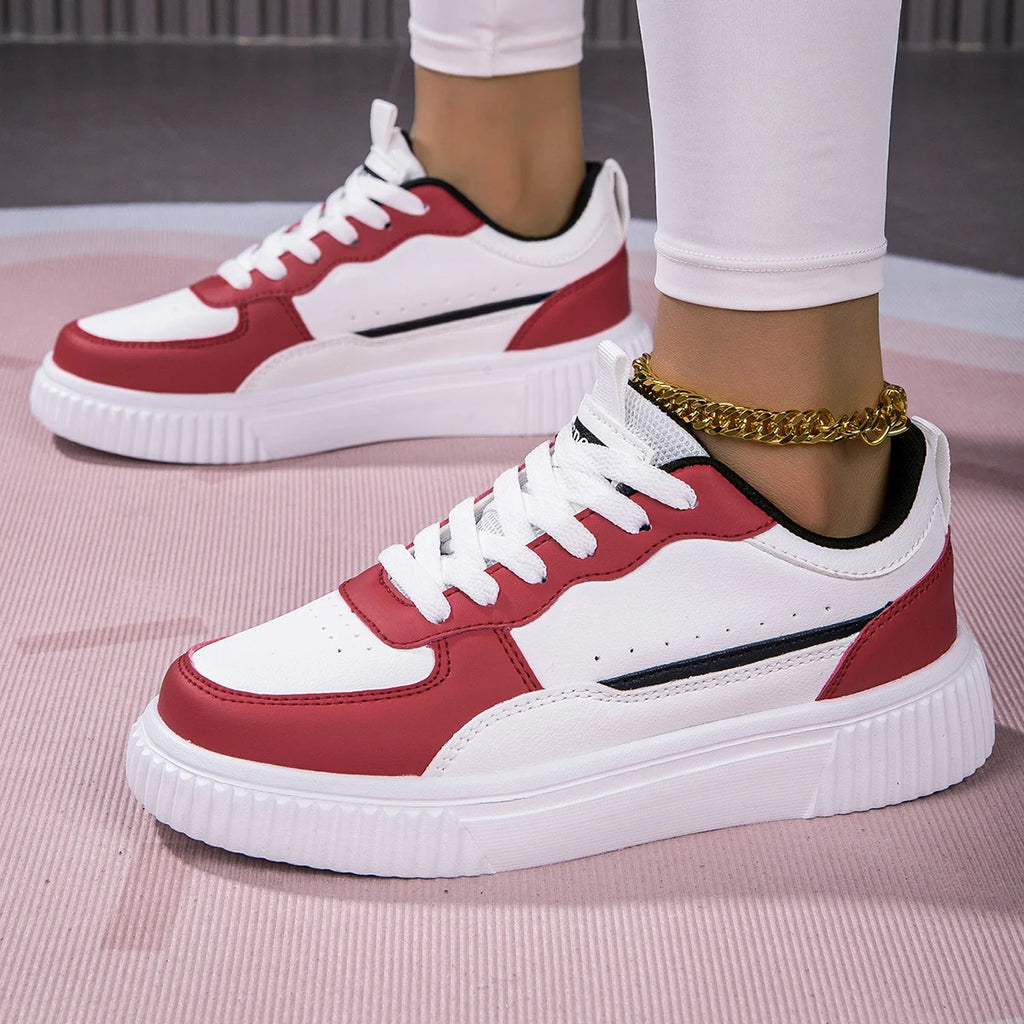 Men's Casual Platform Shoes Fashion Sneakers, Men's Daily Wear Lightweight Walking Shoes, Men's Durable Round Toe Footwear