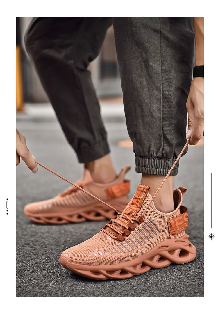 Running Shoes for Men Breathable Sneakers Comfort Soft-Sole Tenis Basketball Shoes Fashion Light Men Sport Shoes Tenis Masculino