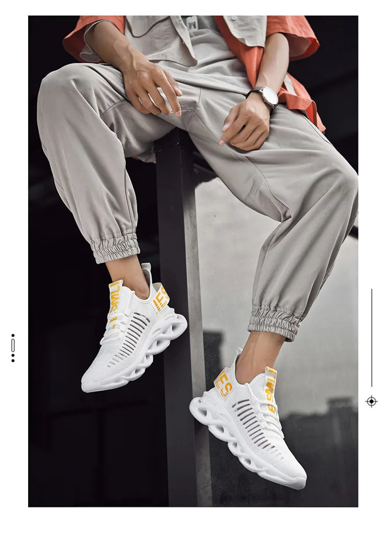 Running Shoes for Men Breathable Sneakers Comfort Soft-Sole Tenis Basketball Shoes Fashion Light Men Sport Shoes Tenis Masculino