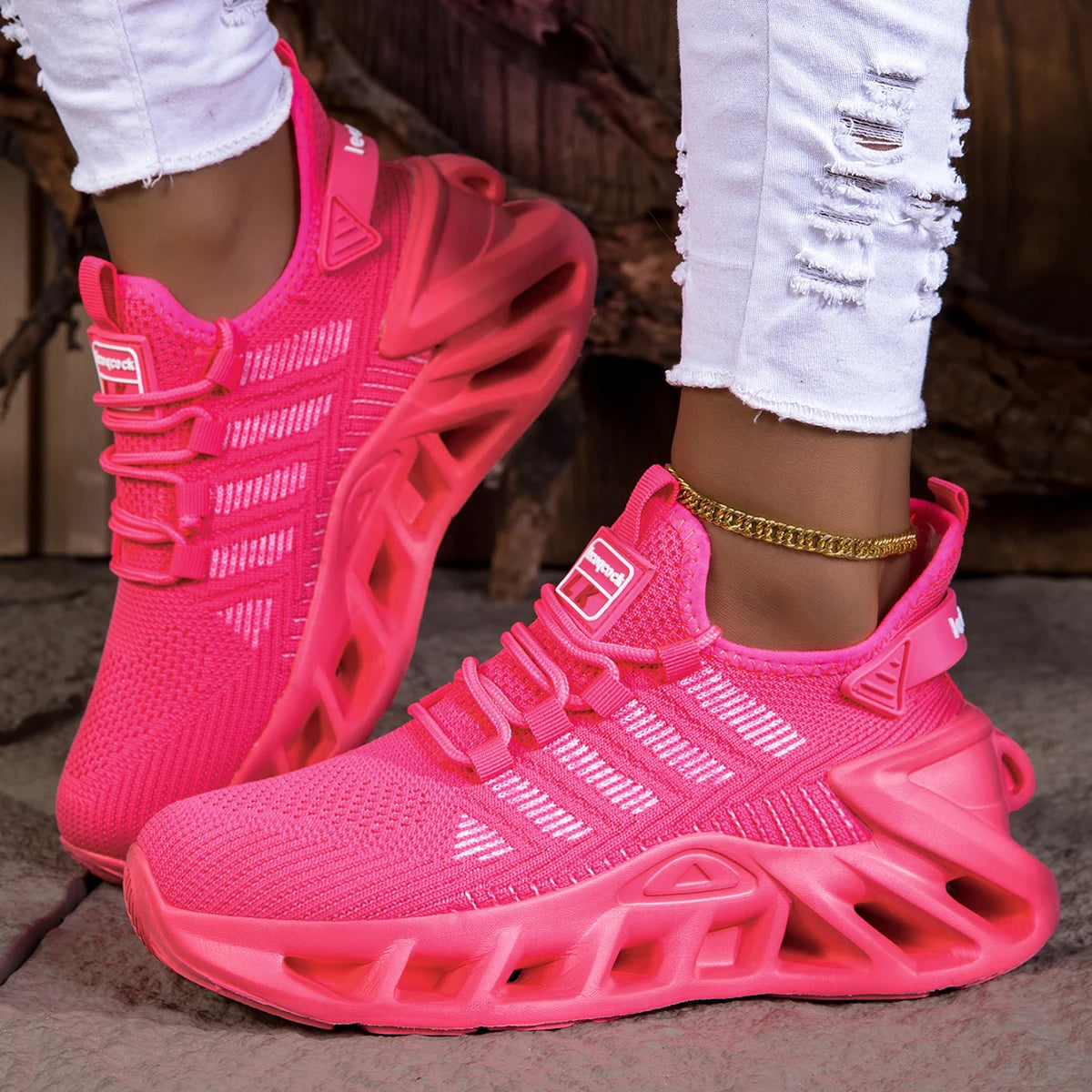 Sneakers Women's Shoes Men Women Running Sports Shoe Lightweight Breathable Comfortable Flat Soft Tennis Shoe Man Sneakers Woman