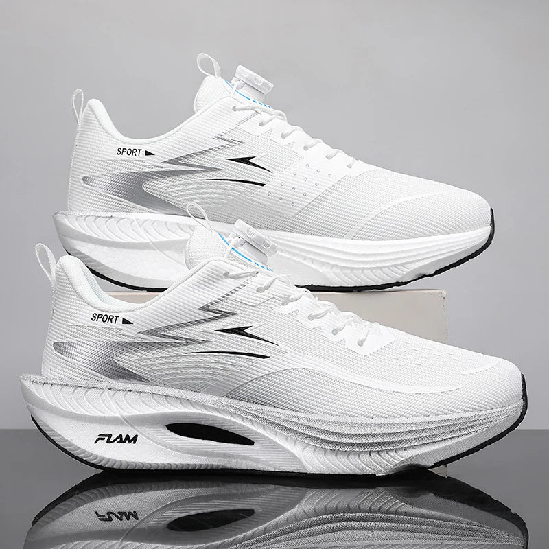 Running Shoes for Men Support Anti Torsion Breathable Lightweight Jogging Sneakers Comfortable Marathon Walking Running Footwear