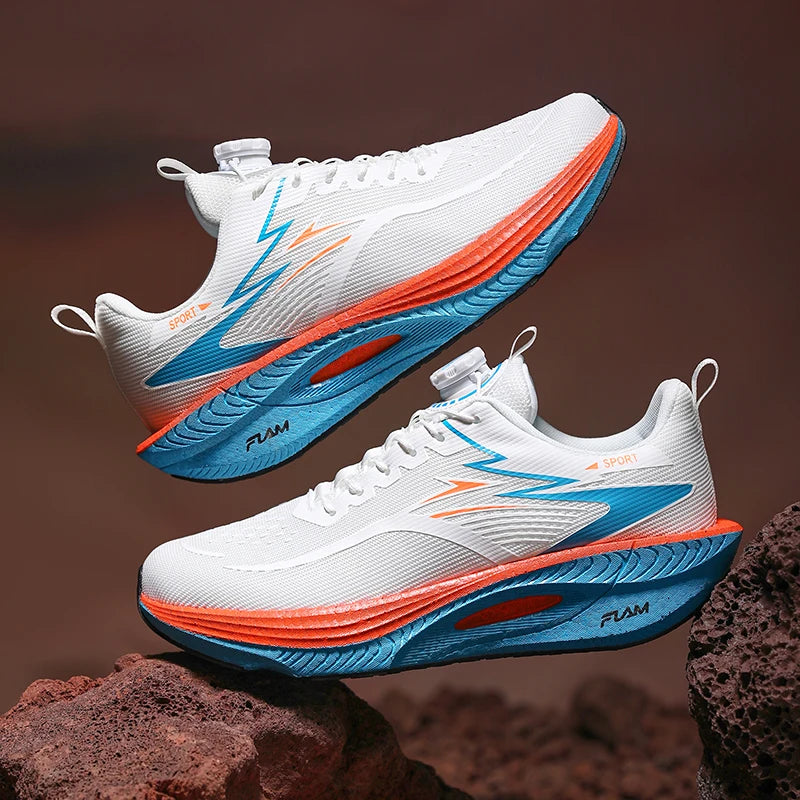 Running Shoes for Men Support Anti Torsion Breathable Lightweight Jogging Sneakers Comfortable Marathon Walking Running Footwear