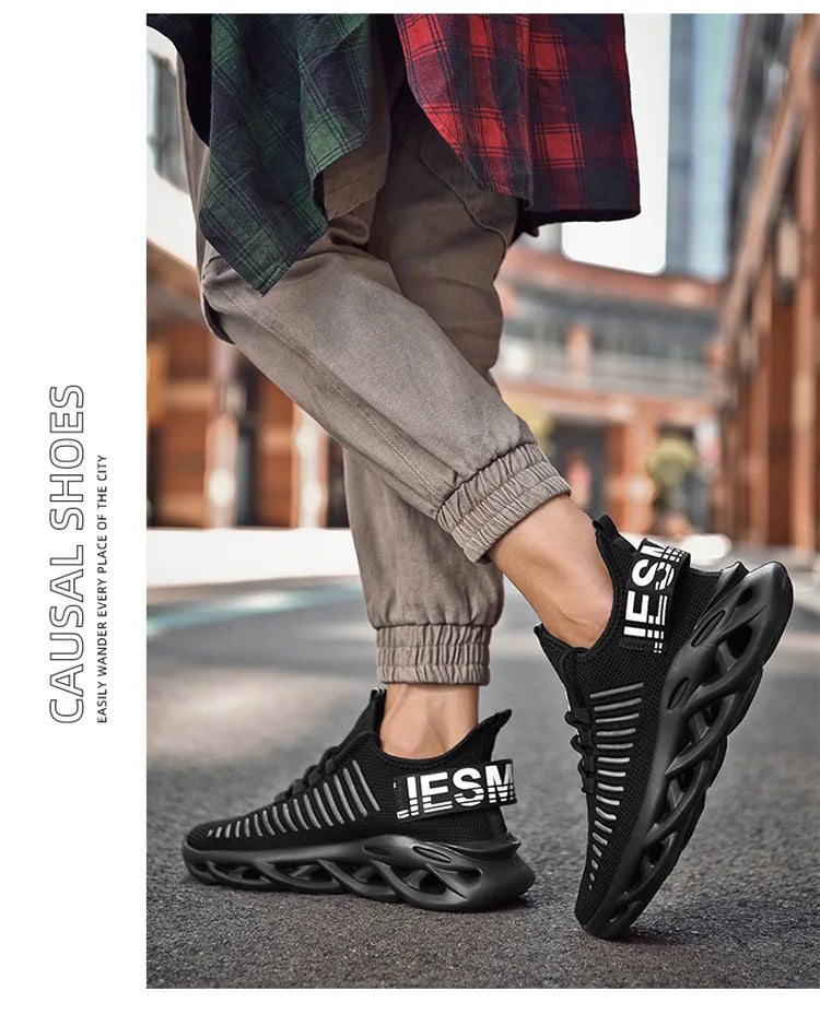 Running Shoes for Men Breathable Sneakers Comfort Soft-Sole Tenis Basketball Shoes Fashion Light Men Sport Shoes Tenis Masculino