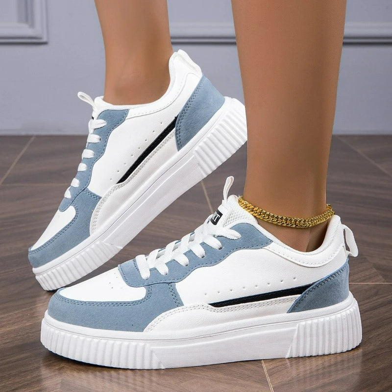 Men's Casual Platform Shoes Fashion Sneakers, Men's Daily Wear Lightweight Walking Shoes, Men's Durable Round Toe Footwear